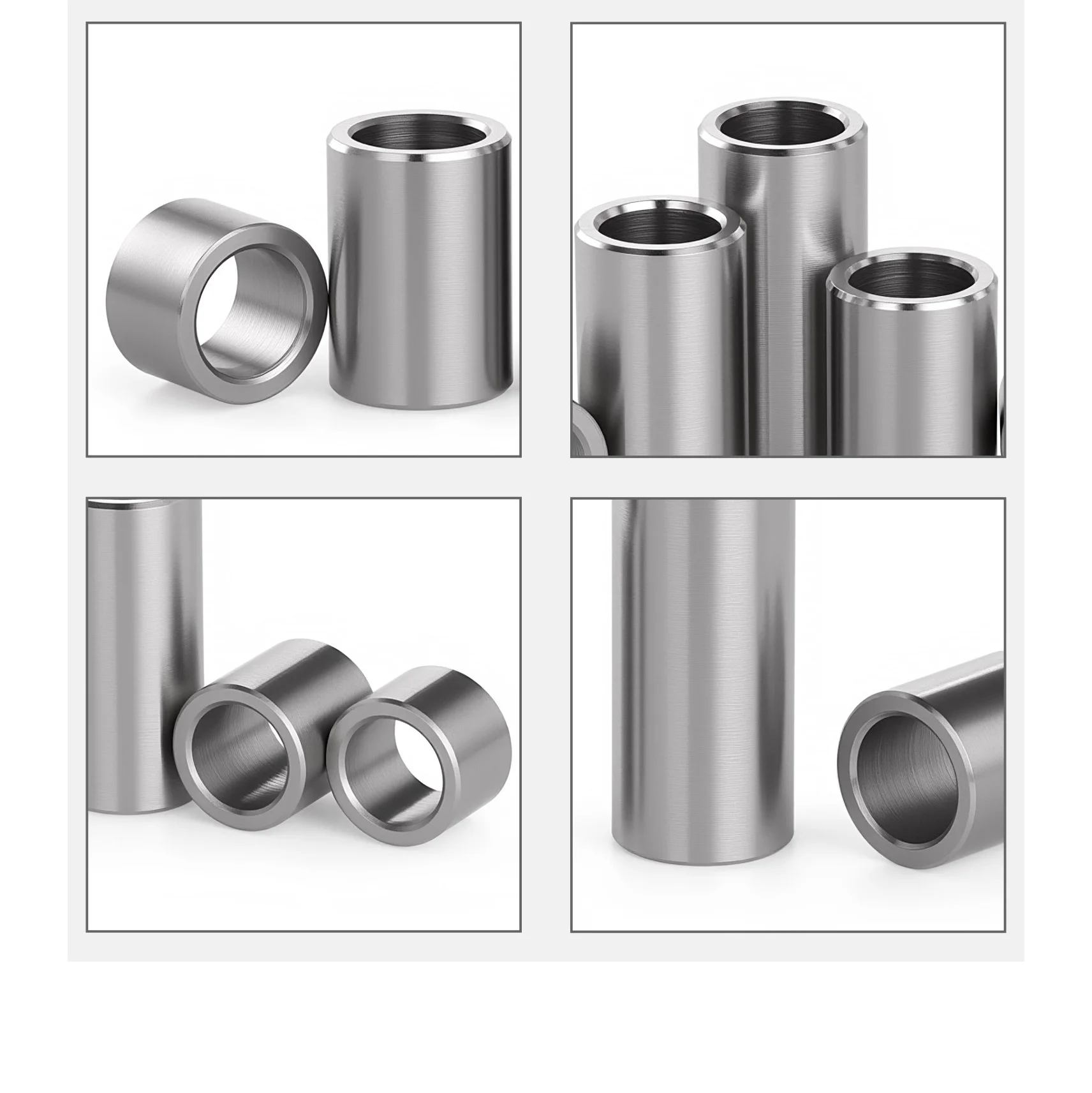 304 SS Round Unthreaded Spacer Tube ID 13/14/15/16/17/18mm Hollow Stand Off Bushing Shim Sleeve For Bolt Positioning 5pcs
