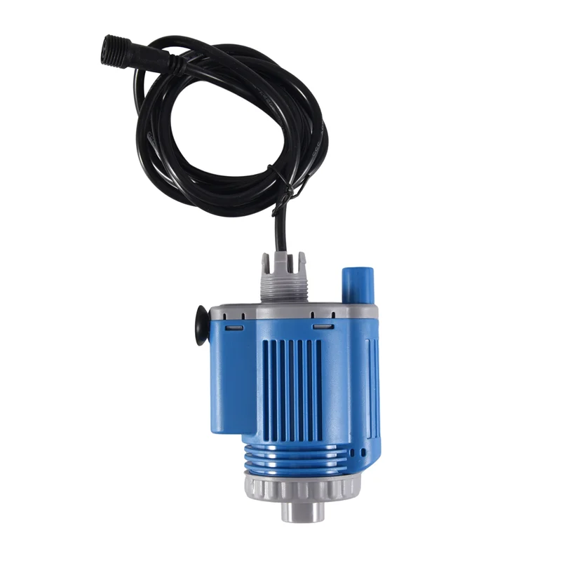 1 Juego de bomba de cambio de agua para acuario eléctrico, limpiador de grava, bomba de sifón, enchufe de plástico de la UE