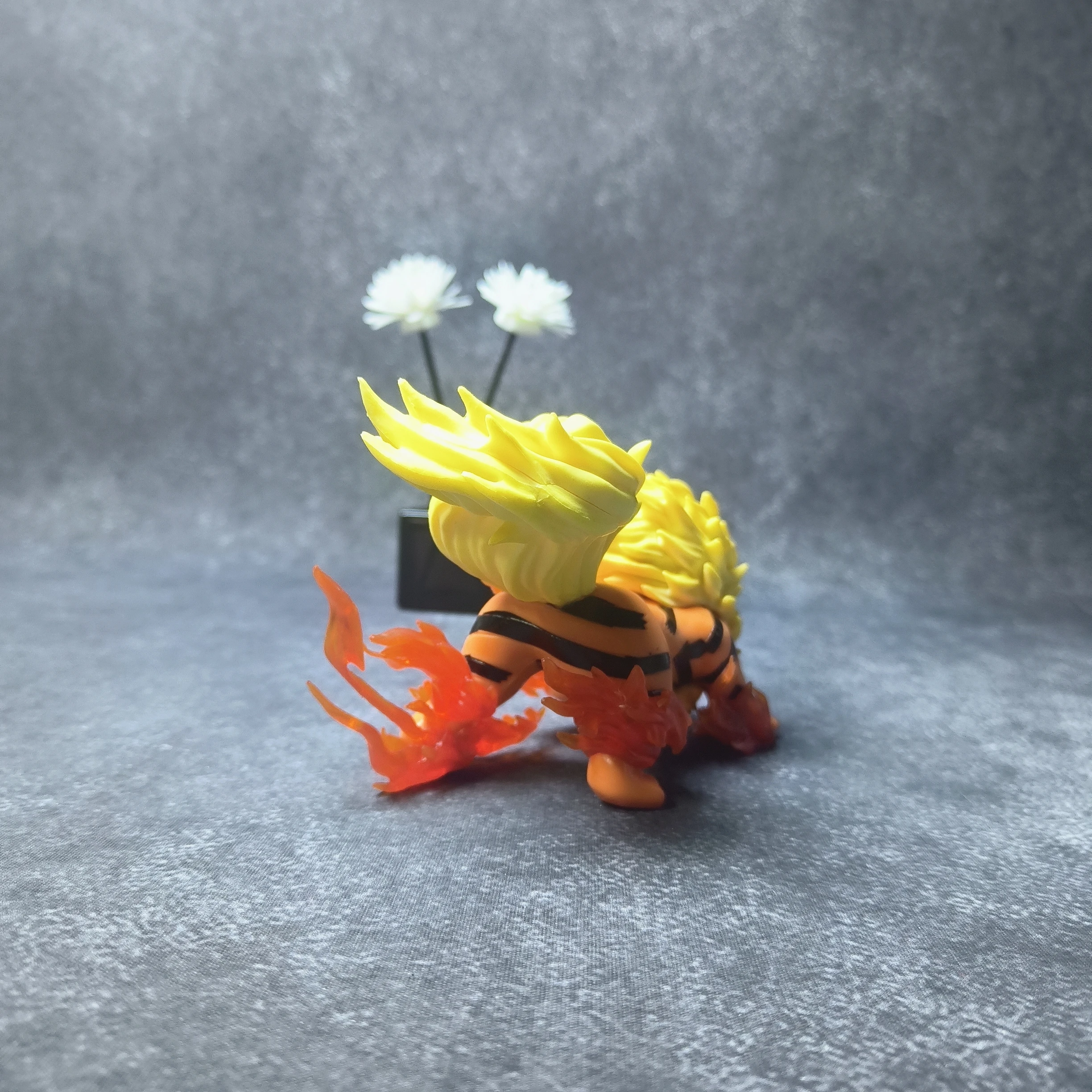 Pokemon Anime Figurine Arcanine And Growlithe Model Kawaii Decoration Doll Toys Gk Statue Collectible Ornament Gift - view 2