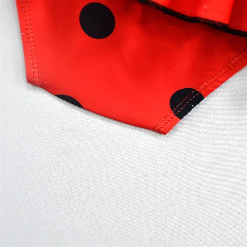 Trajes de baño de una pieza para niñas, trajes de baño de princesa Peach para niñas de 2 a 10 años, estilo volante, traje de baño para fiesta de vacaciones en la playa