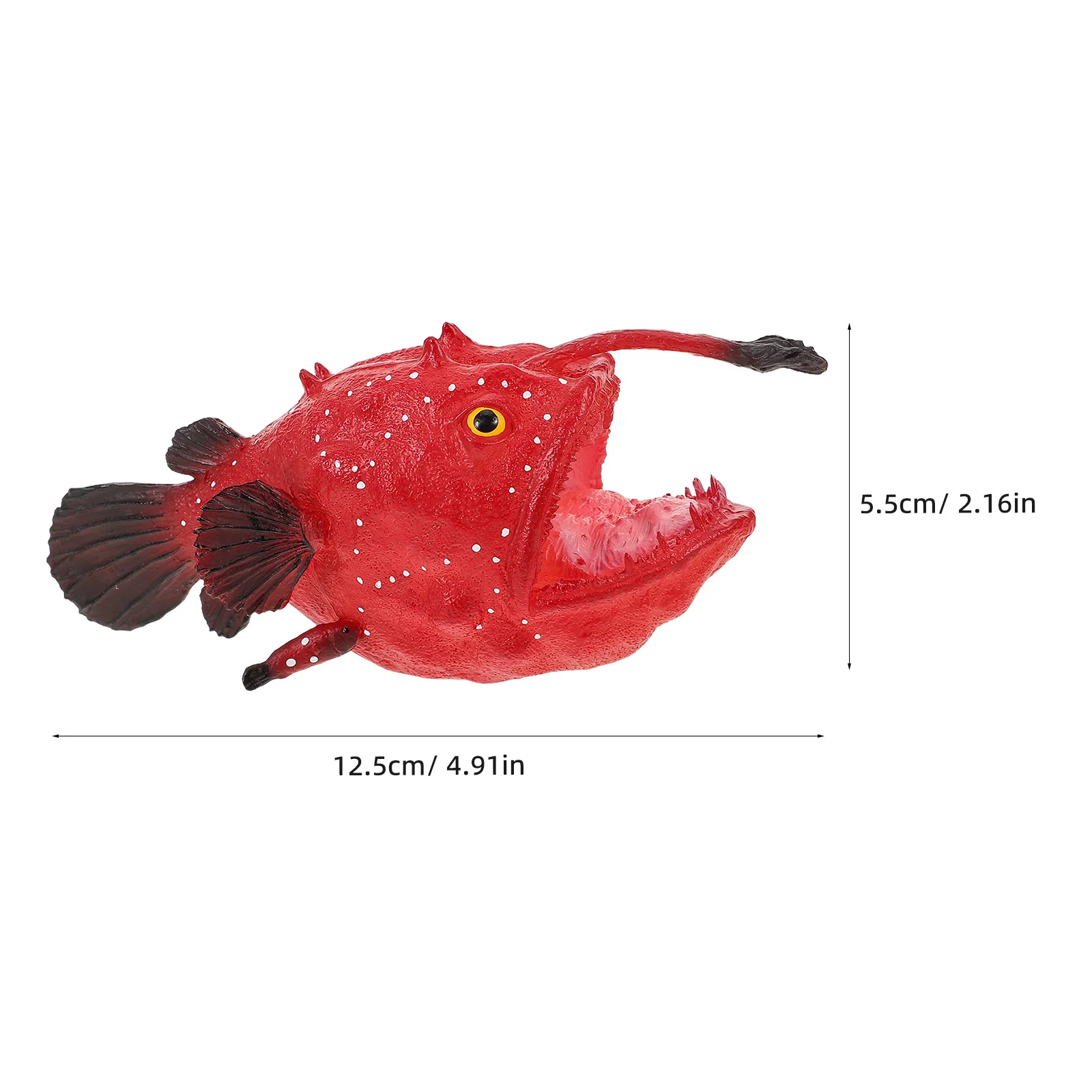 1 pz mini creatura dettagliata del mare profondo per bambini gioco educativo forniture per feste sull'oceano biologia marina arredamento per l'aula