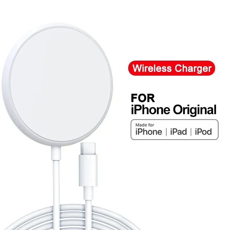 Магнитное беспроводное зарядное устройство для iPhone 17, 16, 15W Max, быстрая зарядка, подставка MagSafe для iPhone