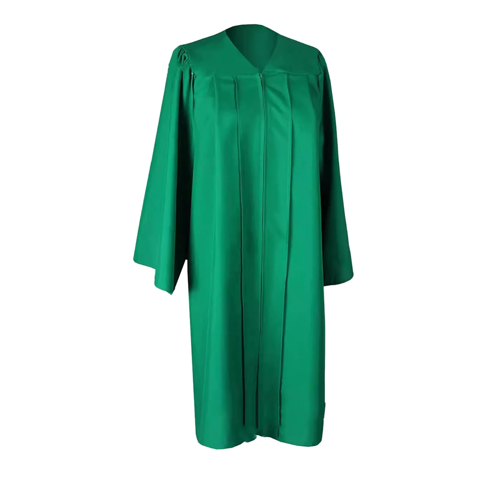 Unisex Robe Graduação Set, Robe Graduação, Hat Set, Zíper Frontal, Borla Solta, Tag College, Bacharel, Médico, Mestre, Cerimônia de Graduação, Etiqueta, 2024