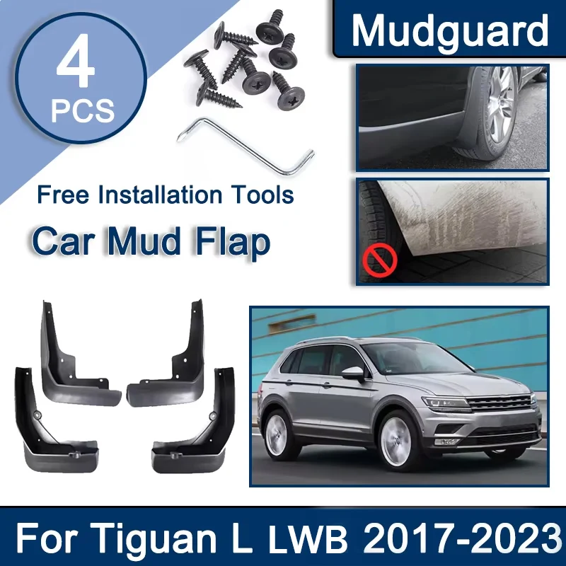 4 Pcs Car Mudguard …