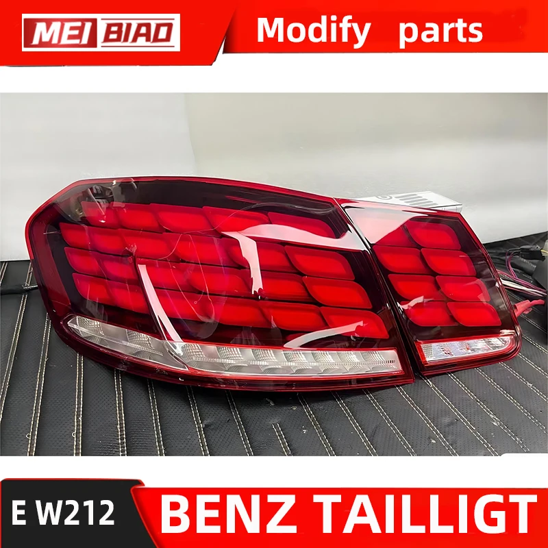 Modify Taillight Suit For  2010-2013 Year W212 Mercedes Benz  E Class Rear Lamps Led Upgrade Part