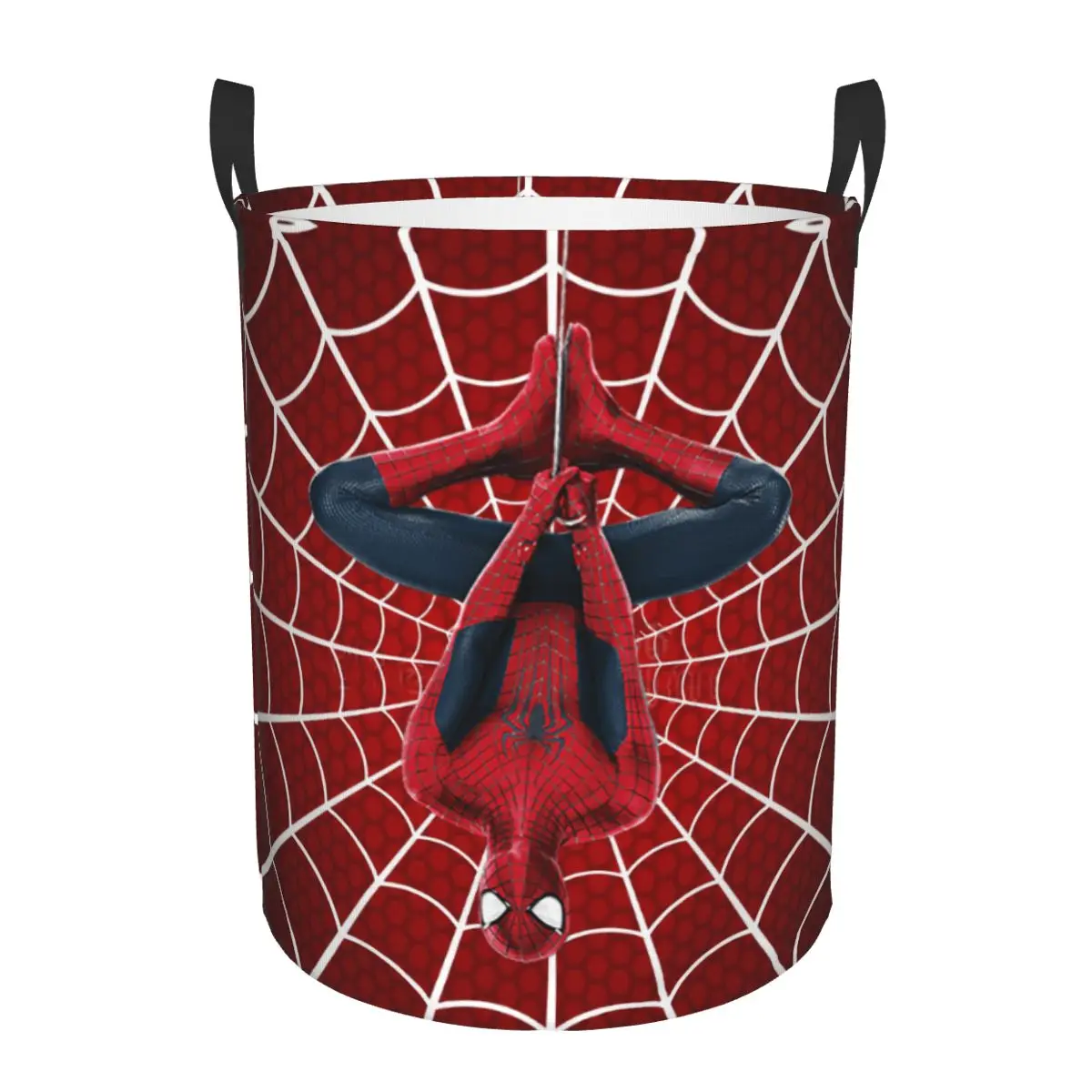 Aangepaste Spideres wasmand grote opbergmand kinderkamer speelgoed organisator