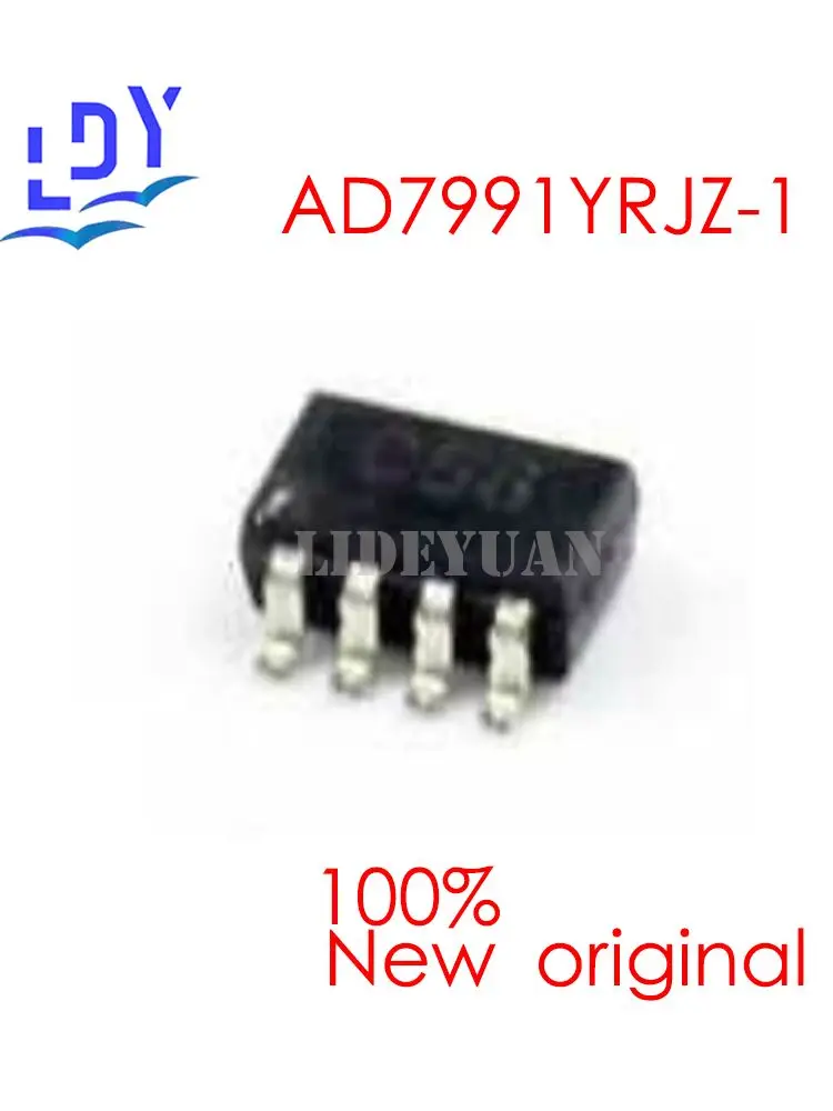 1pcs AD7991YRJZ-1 silkscreen C56 package SOT23-8 industrial grade logic editing chip integrated circuit AD7991YRJZ-1