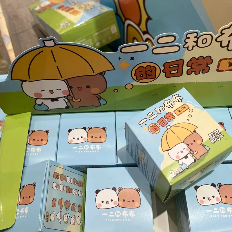 Genuine Yier And Bubu Daily 2nd Blind Box Anime Kawaii Bubu Dudu Customized Action Figure Decor Surprise Box Birthday Gift view 3