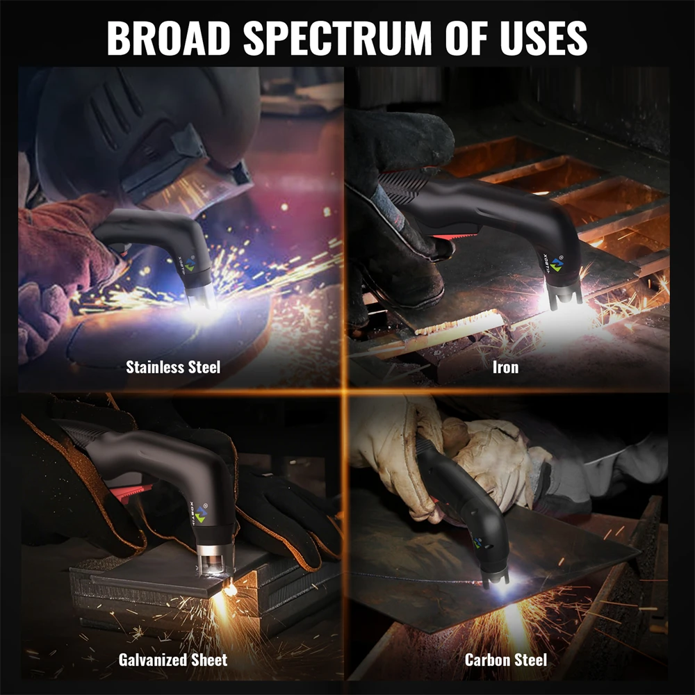 HITBOX 45A غير HF غير اللمس البلازما القاطع 2T/4T IGBT آلة لحام للمنزل لتقوم بها بنفسك ورش العمل الذكية LED عرض قوس قطع البلازما #6