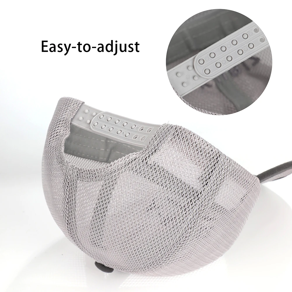 Summer Full Mesh Baseball Cap Quick Dry Cooling Sun Protection Cap Outdoor Golf Running Breathable Adjustable Snapback Hat