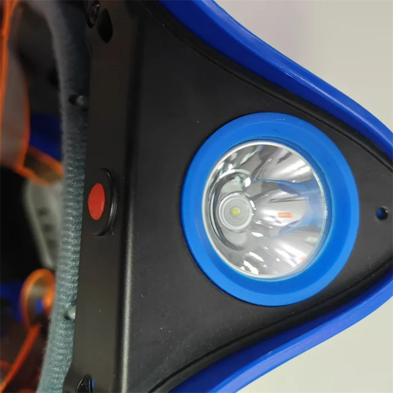 High Quality Ip68 Waterproof Helmet Light Explosion-Proof Safety Mining Lamp Integrated Charging Headlight Video+Photos