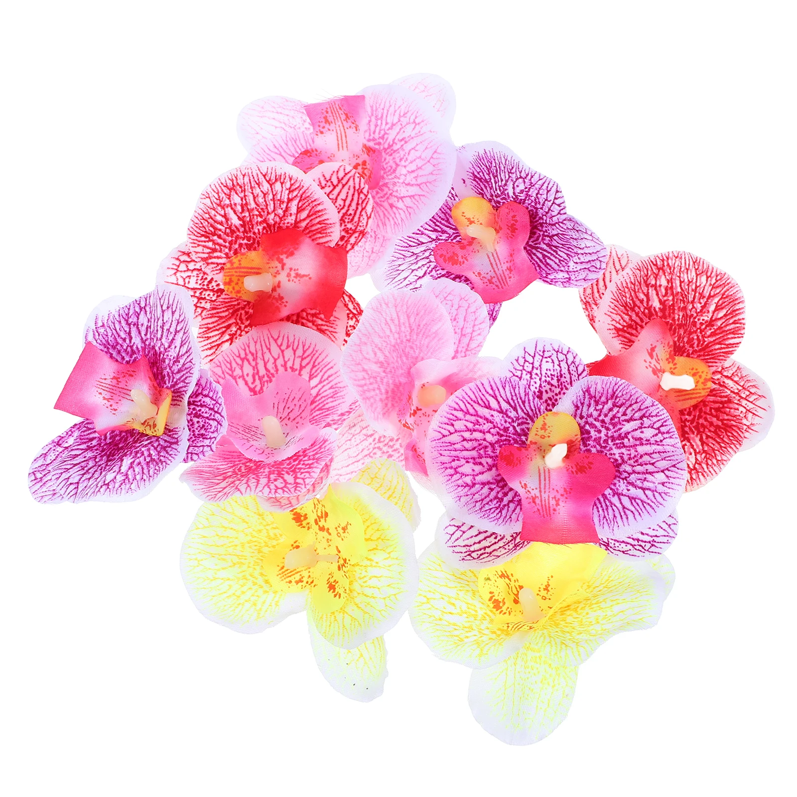 

10pcs Artificial Hibiscus Flowers 6 5cm Diameter Mixed Color EVA Material Home Store Decoration Wedding Party DIY Craft Photo