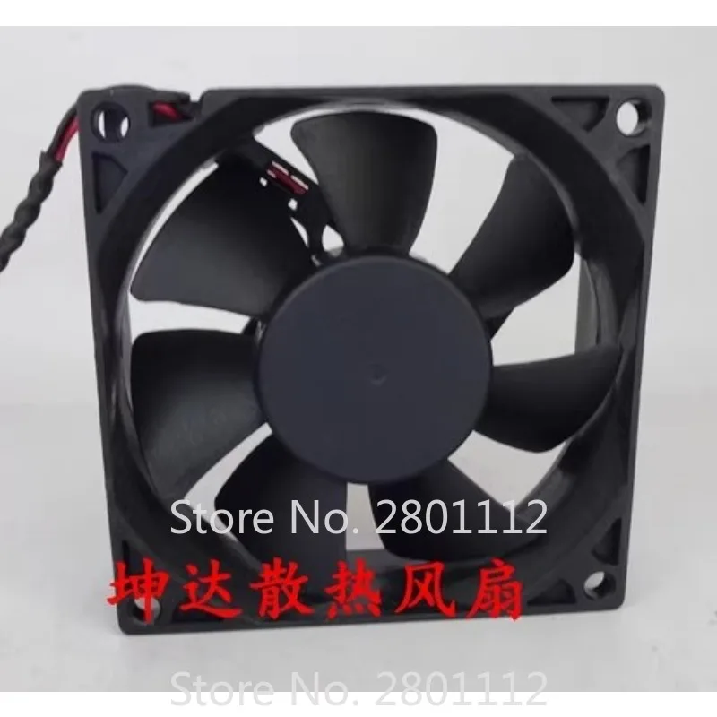 Original Cooler Fan for ADDA AD0824HB-A70GL 24V 0.16A 8cm Frequency Converter Fan 8025 80*80*25MM