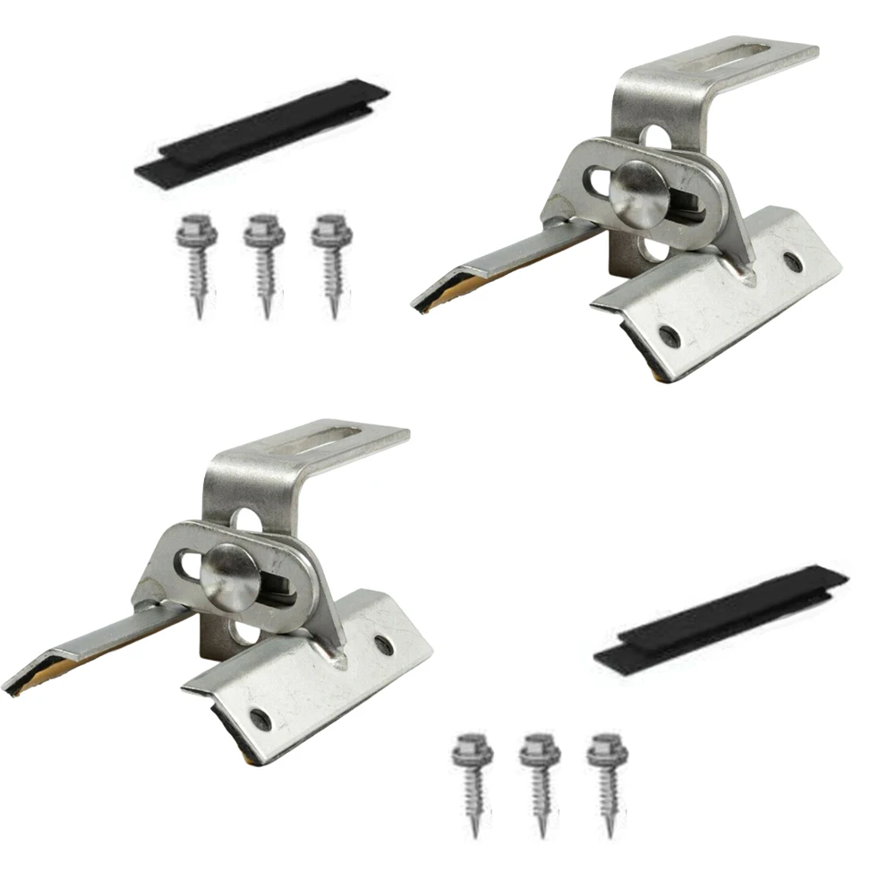 /Adjustable /Stainless /Steel Clamp Trapezoidal Sheet Metal Holder Vario For For For A2 With Angle Thread Solar Panel Mounting S