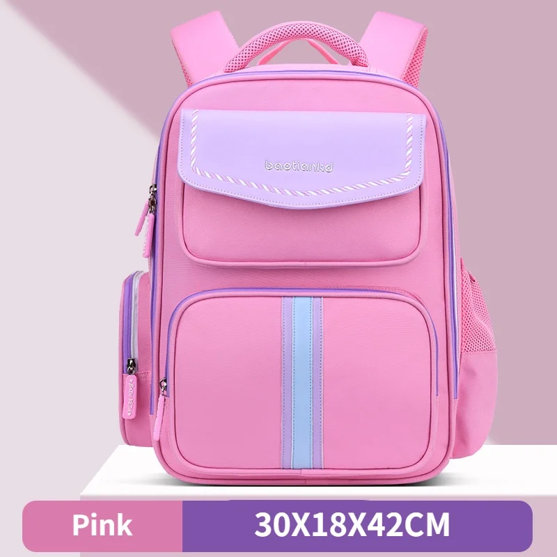 Mochilas reflectantes de gran capacidad para niños de grado 1-6, mochilas escolares ligeras y cómodas de estilo británico, novedad