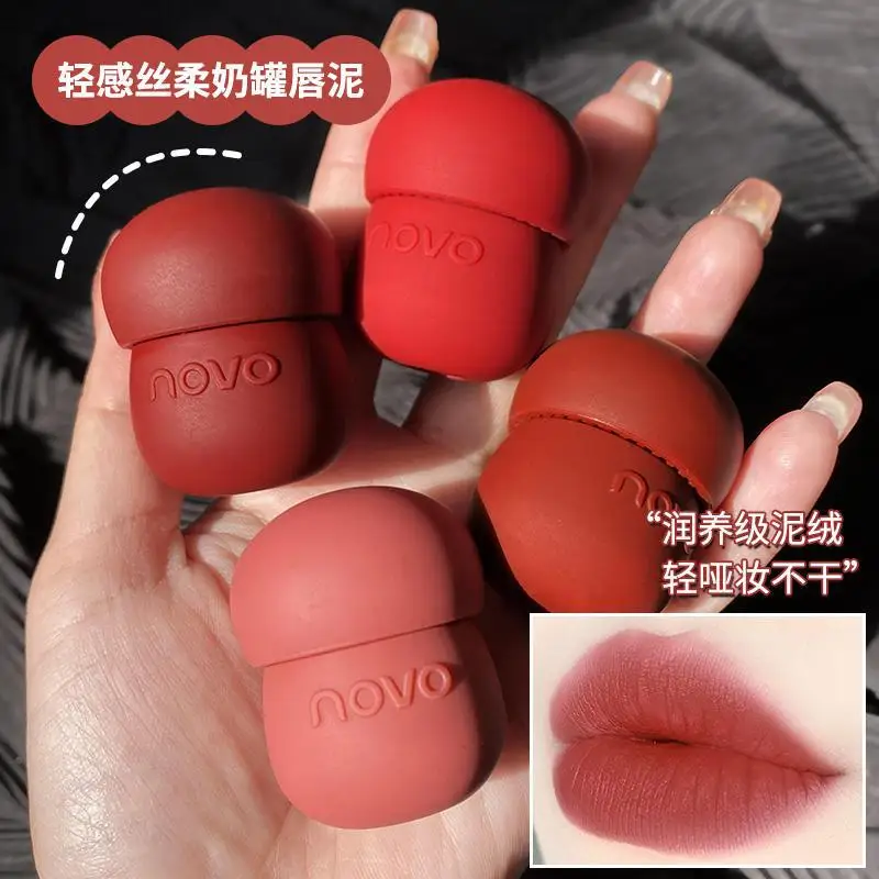 Milk Can Lip Mud Balm Glaze Crystal Moisturizing Lipstick Velvet Matt Mousse Solid Lip Gloss Tint Lasting Makeup Korean Cosmetic