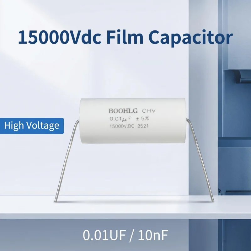 1PCS MS Pulse Inductive High Voltage Film Capacitor 0.01UF 10nF 103 15KVDC 6KVAC