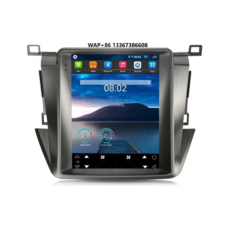 

Android14 Car Radio RAV4 RAV 4 2013 - 2019 Style Screen Multimedia Player CarPlay Stereo Head Unit Auto