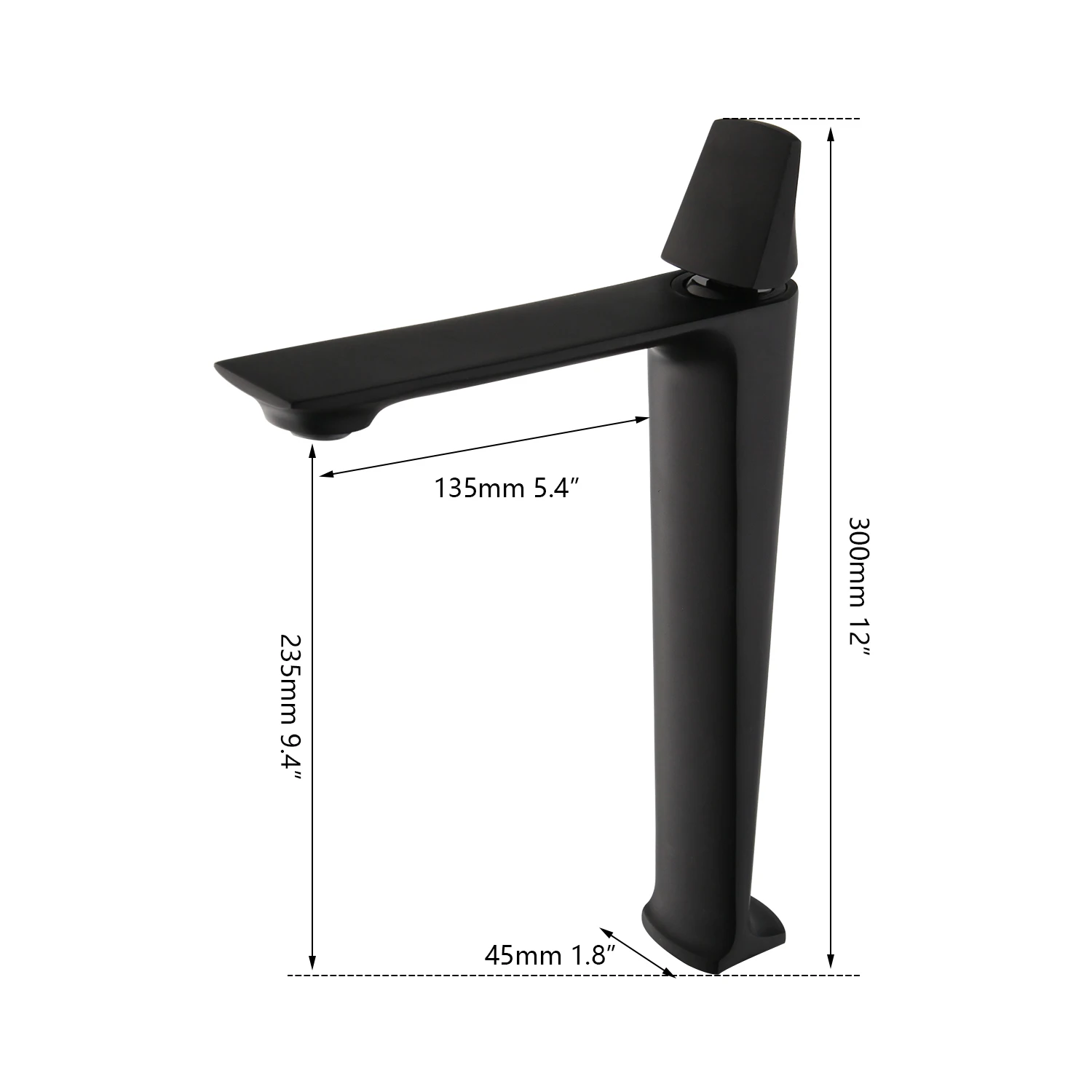 SINLAKU Luxury Bathroom Basin Faucet Black Brass Vessel Sink Single Handle Hot Cold Water Mixer Taps Washbasin Gold Faucets