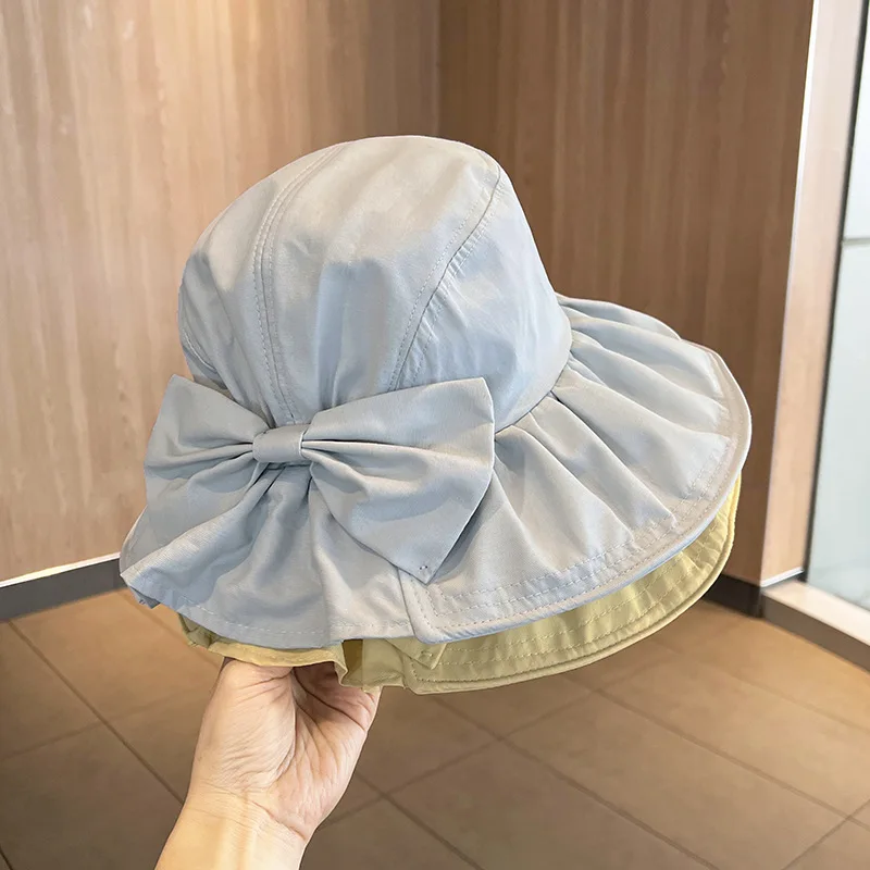 女性用ボウハット,フィッシャーマンズハット,日焼け止め,ファッショナブル,春夏