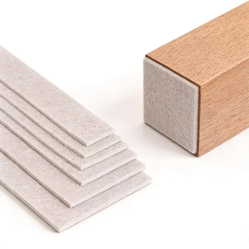 for Self-adhesive Chair Mat Furniture Leg Foot Protection Table Door Shock Absorber Non-slip 3mm White