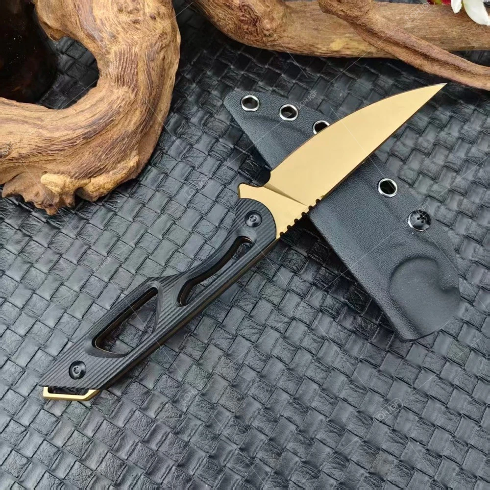 Camping Cooking Knife With Sheath - Preferred Outdoor Adventure Emergency Straight Knife