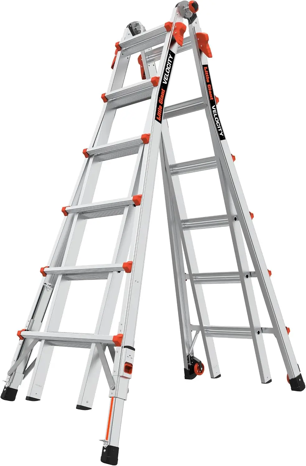 Little Giant Velocity, Aluminum Ladder, 26 ft with Leg Levelers, 15426-801