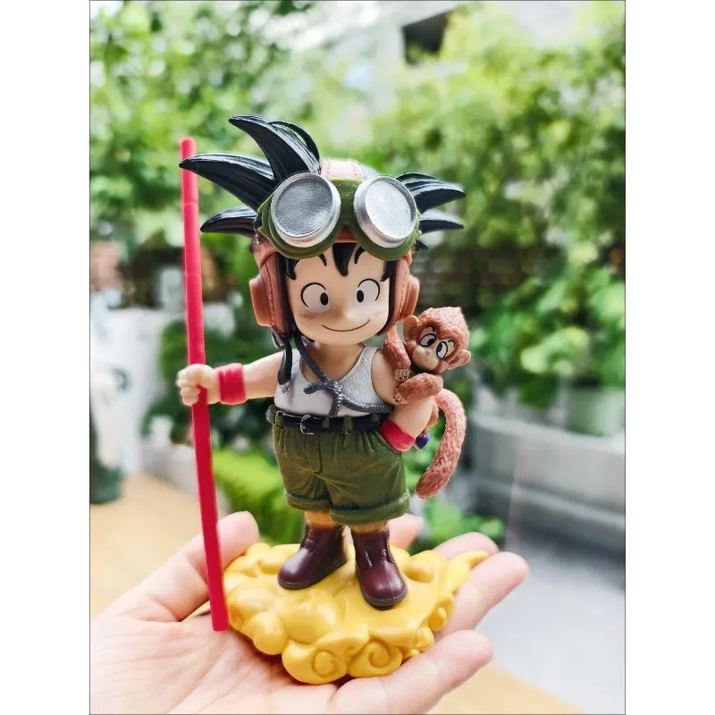 Cartoon Animatie Dragon Ball Figuur Aapje Goku Model Prachtige Trendy Cool Draagbare Desktop Ornament Gift Groothandel