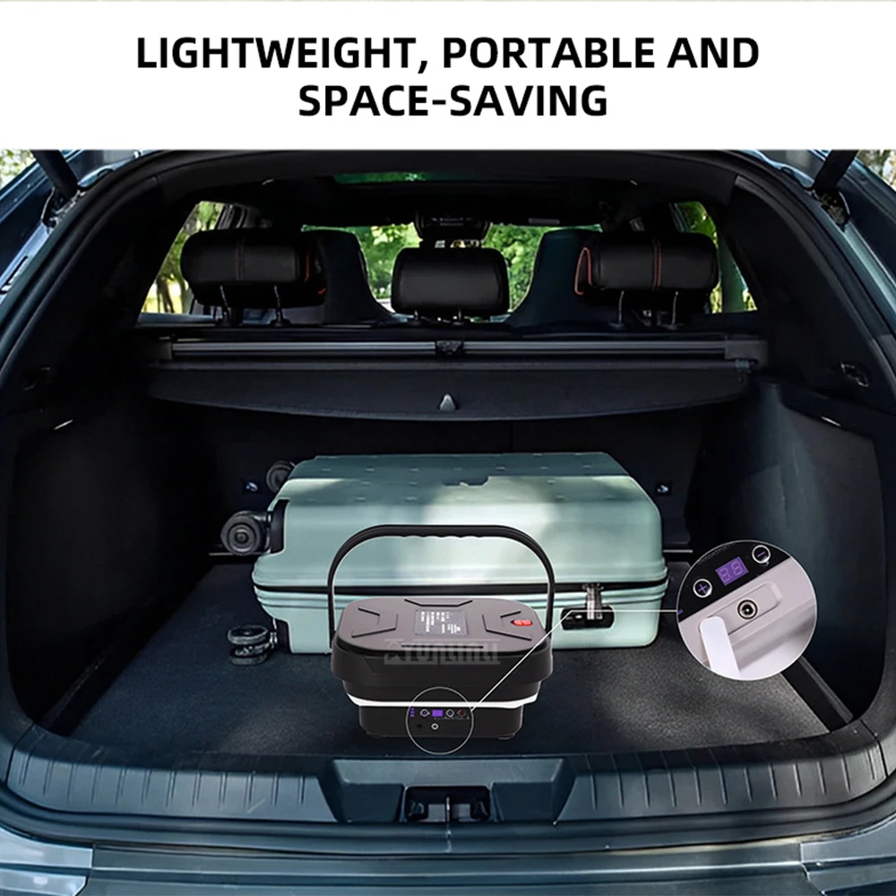 Foldable Portable Pressure Washer | High-Power Wireless Car Wash Gun | Multi-Function Outdoor Cleaning Machine​