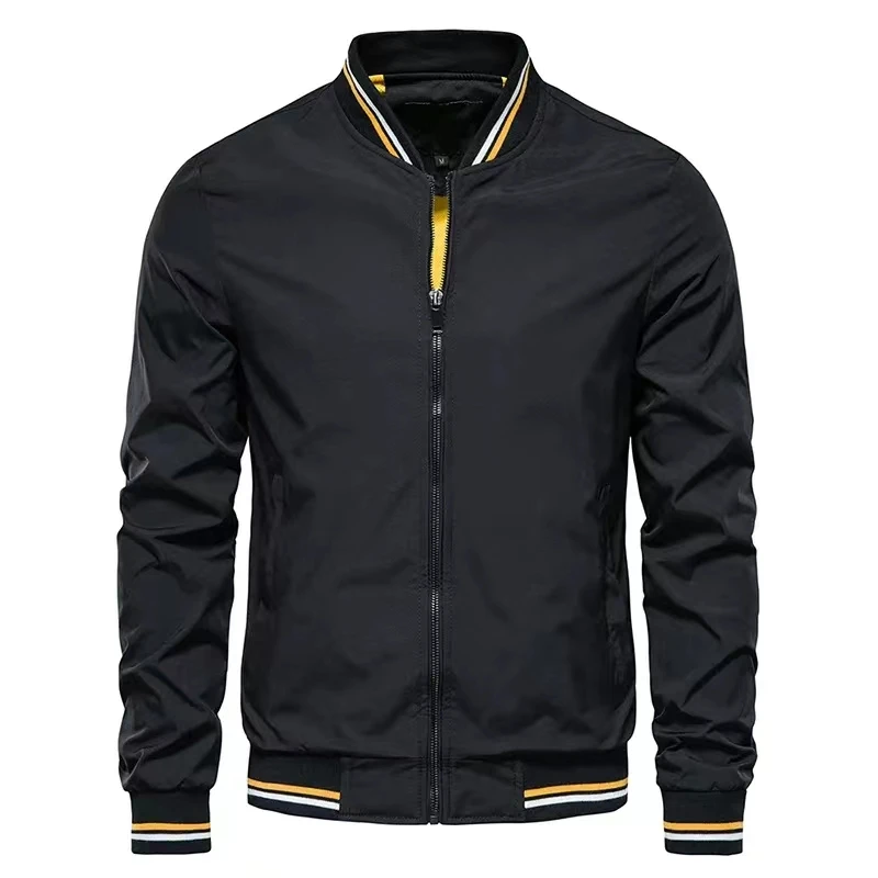 

New Spring Autumn Bomber Jackets for Men's Coat Casual Slim Baseball Men's Jacket Fashion Windbreaker High Quality Mens Clothing