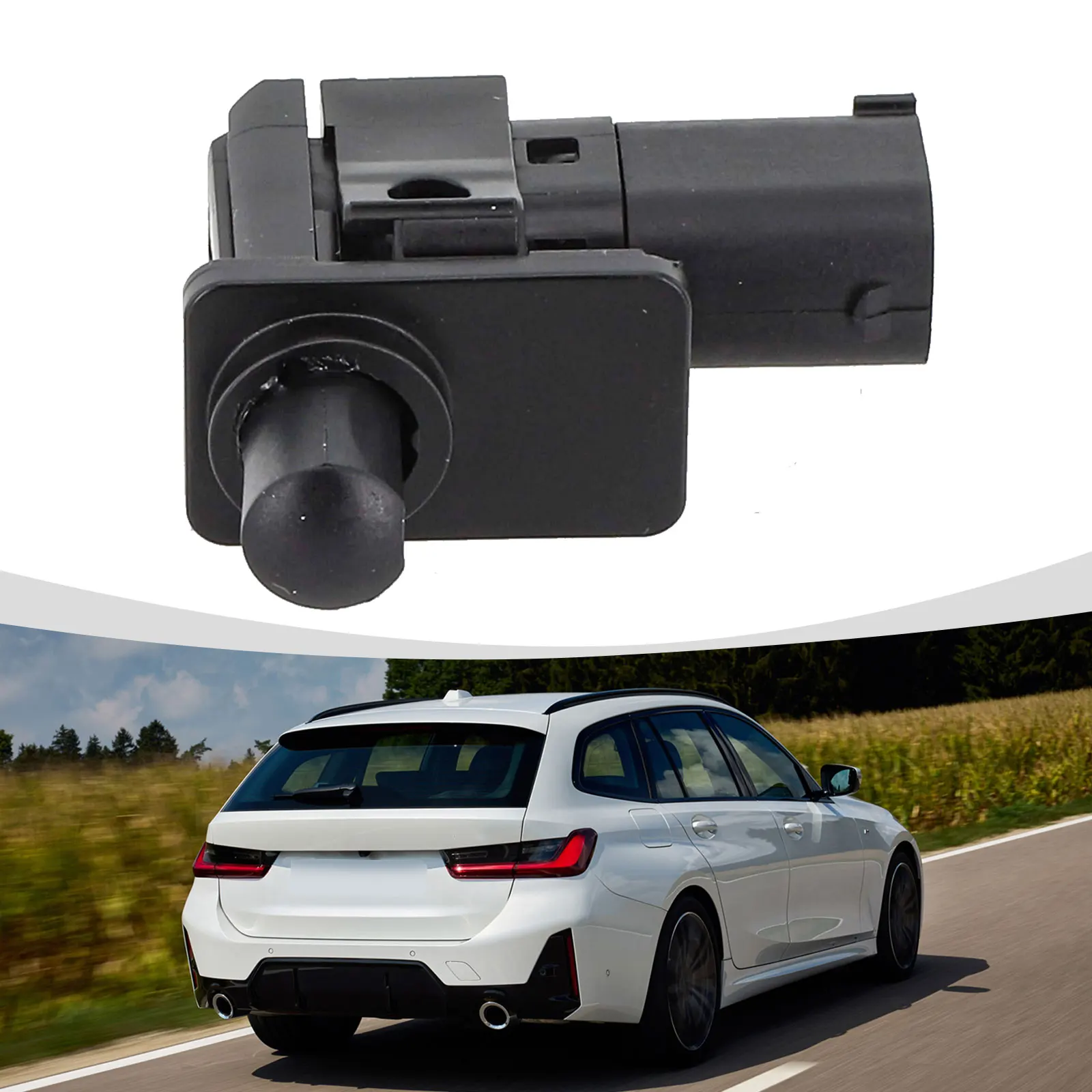 

Датчик сигнализации с черной вытяжкой, черный цвет, прямая замена, простая установка, изготовлен из высокопрочных материалов