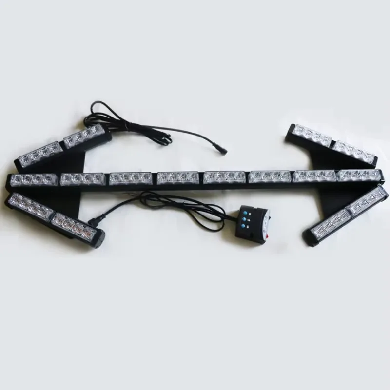 64W 34 inch emergency hazard warning ultra bright directional arrow diode frequency