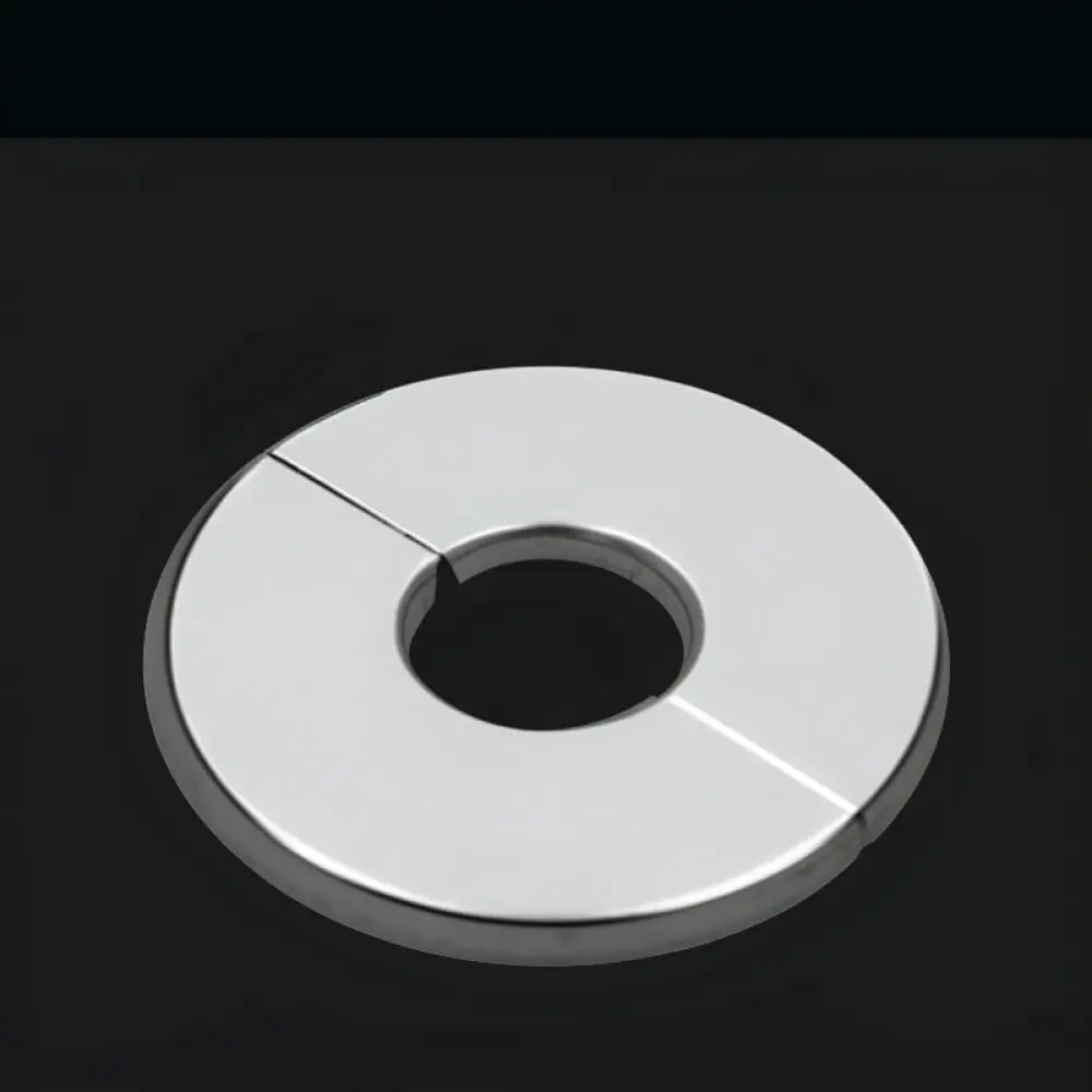 Stainless Steel Split Flange Pipe Wall Cover Decorative Plate For Faucet Angle Valve Water Gas Tube Hole Concealment Cap
