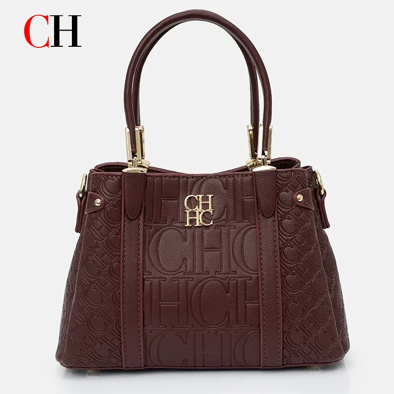CH Large Capacity Women's Tote Bag Multifunctional 2026 New High Quality Hardware Brand Logo Vintage Fashion Women's Tote Bag