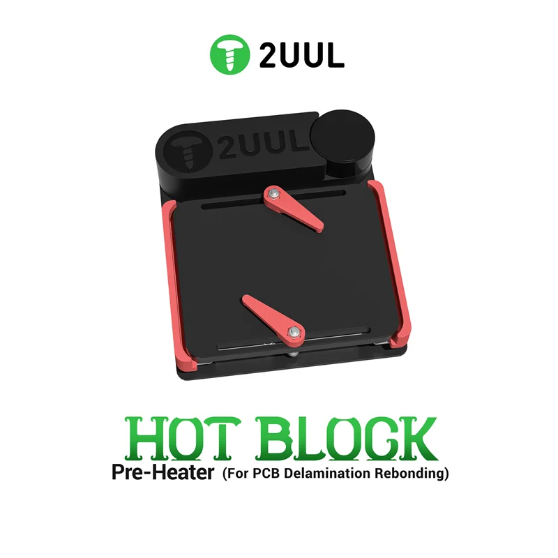 

2UUL PH11 Горячий блок-преднагреватель 240 Вт для делиминации и реболлинга материнских плат телефонов с регулируемой скользящей застежкой, инструмент для ремонта