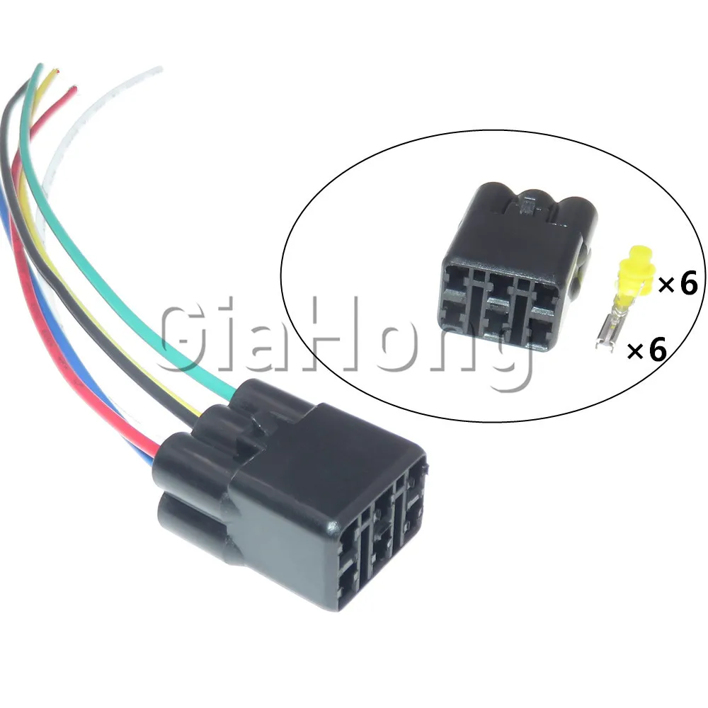 

1 Set 6 Ways 2.2 Series Car Radar Oxygen Sensor Cable Harness Waterproof Plug AC Assembly For SUZUKI 6189-6171 6180-6181