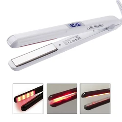Infrared Ultrasonic Hair Care Iron Heatless Dual Voltage