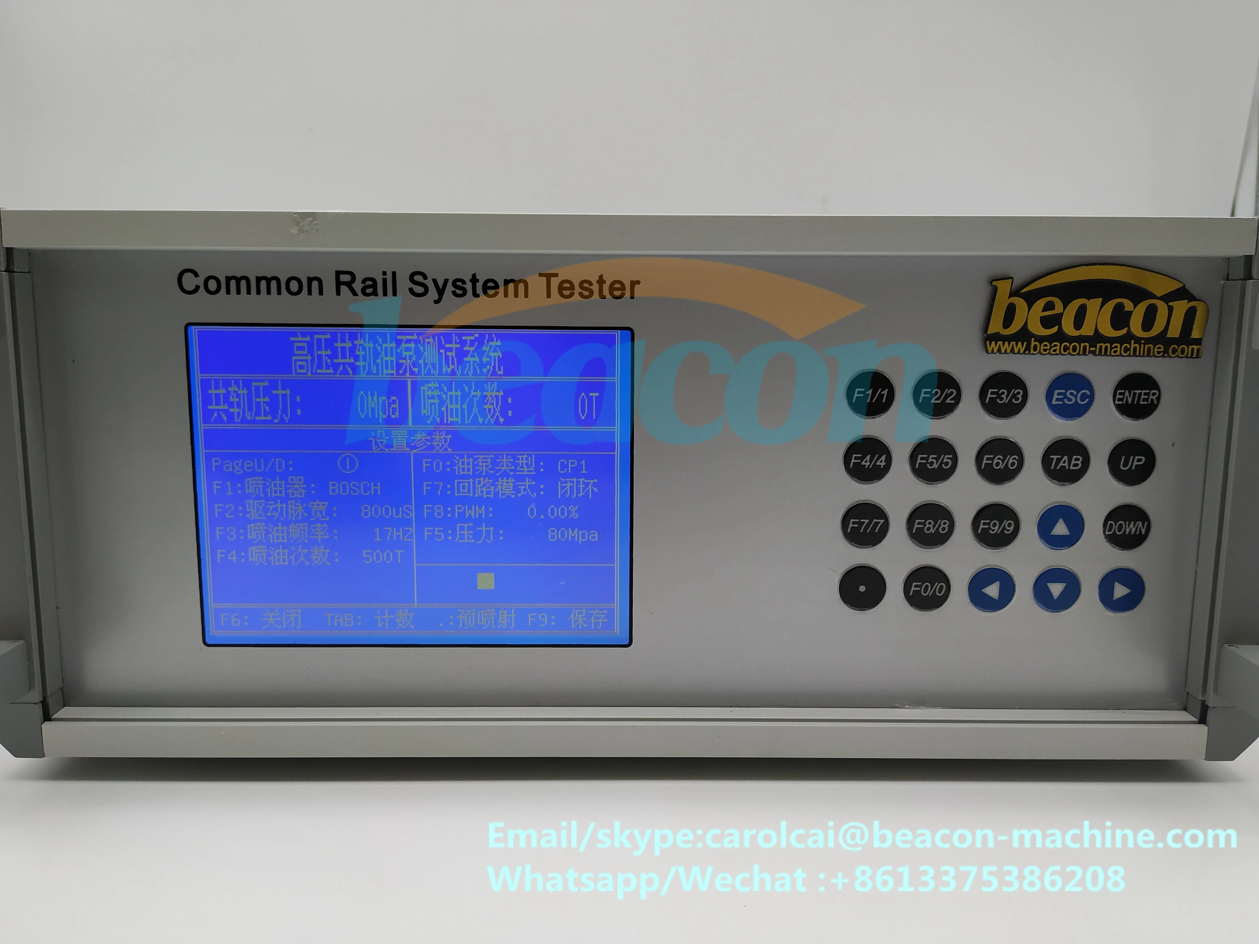 CR2000A/CRS3 Common Rail diesel Fuel Injector Pump Tester