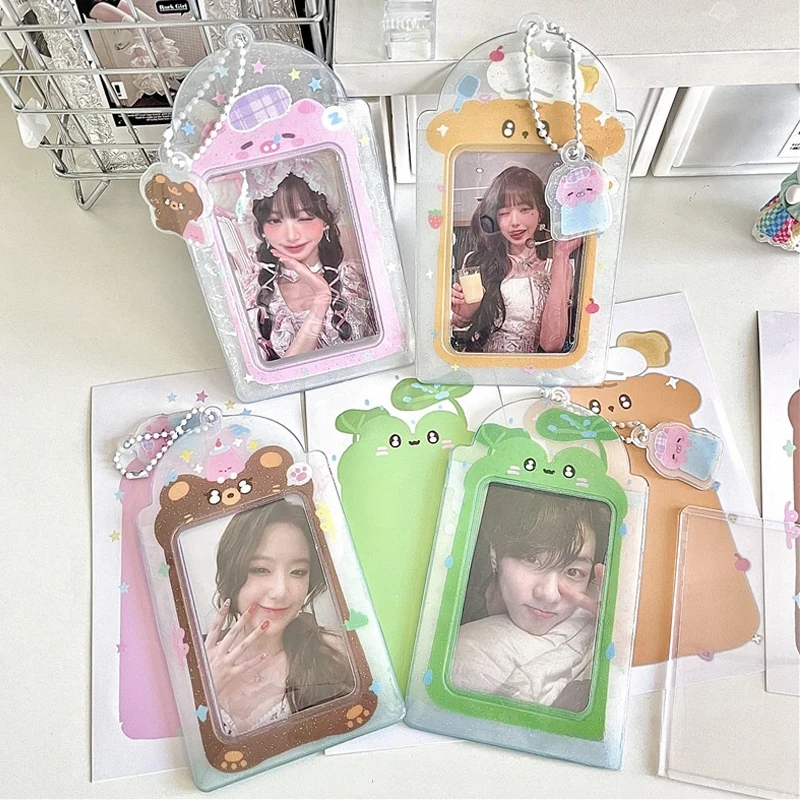 Kpop Photocard Holder Idol Card Dsiplay Frame Kawaii Photo Album Photo Card Case Photo Card Frames Kpop Accsesories 포토카드 용품