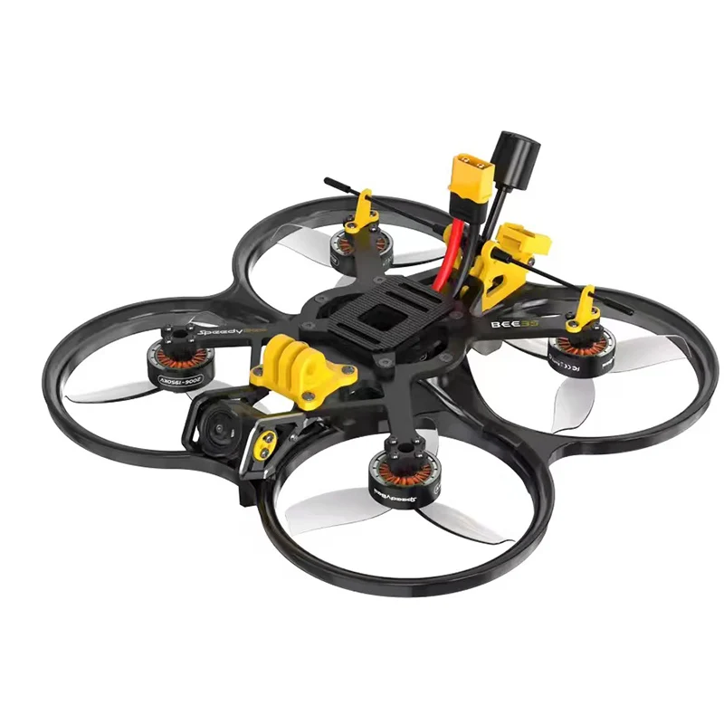 Máquina de cruzamento círculo conjunto de 3,5 polegadas câmera aérea duto drone O3 máquina inteira FPV