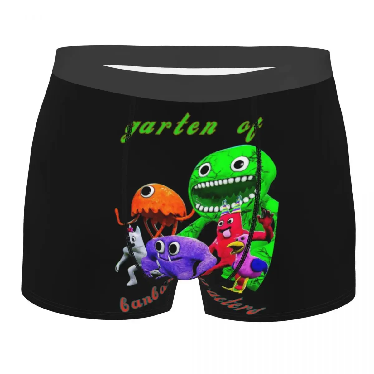 Funny Rainbows Friend-Garten Of Banban Video Game Boxers Shorts Panties Male Underpants Stretch Briefs Underwear