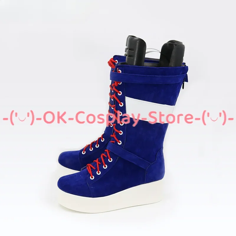 [สั่งทำพิเศษ] รองเท้าคอสเพลย์สาวน้อยดาว สำหรับอนิเมะ เกม บทบาทสมมติ ชุดแฟนซี อุปกรณ์ประกอบฉาก งานฮาโลวีน งานคาร์นิวัล งานปาร์ตี้ รองเท้าบูทหนัง PU