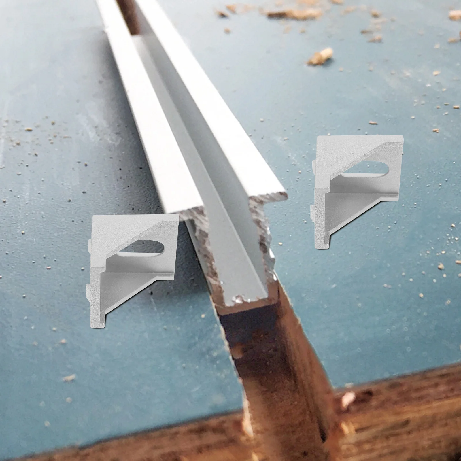 20 قطعة الألومنيوم الشخصي ركن بين قوسين 2020 سلسلة L قوس موصلات ل 90 درجة الألومنيوم النتوء الإطار الجمعية #3