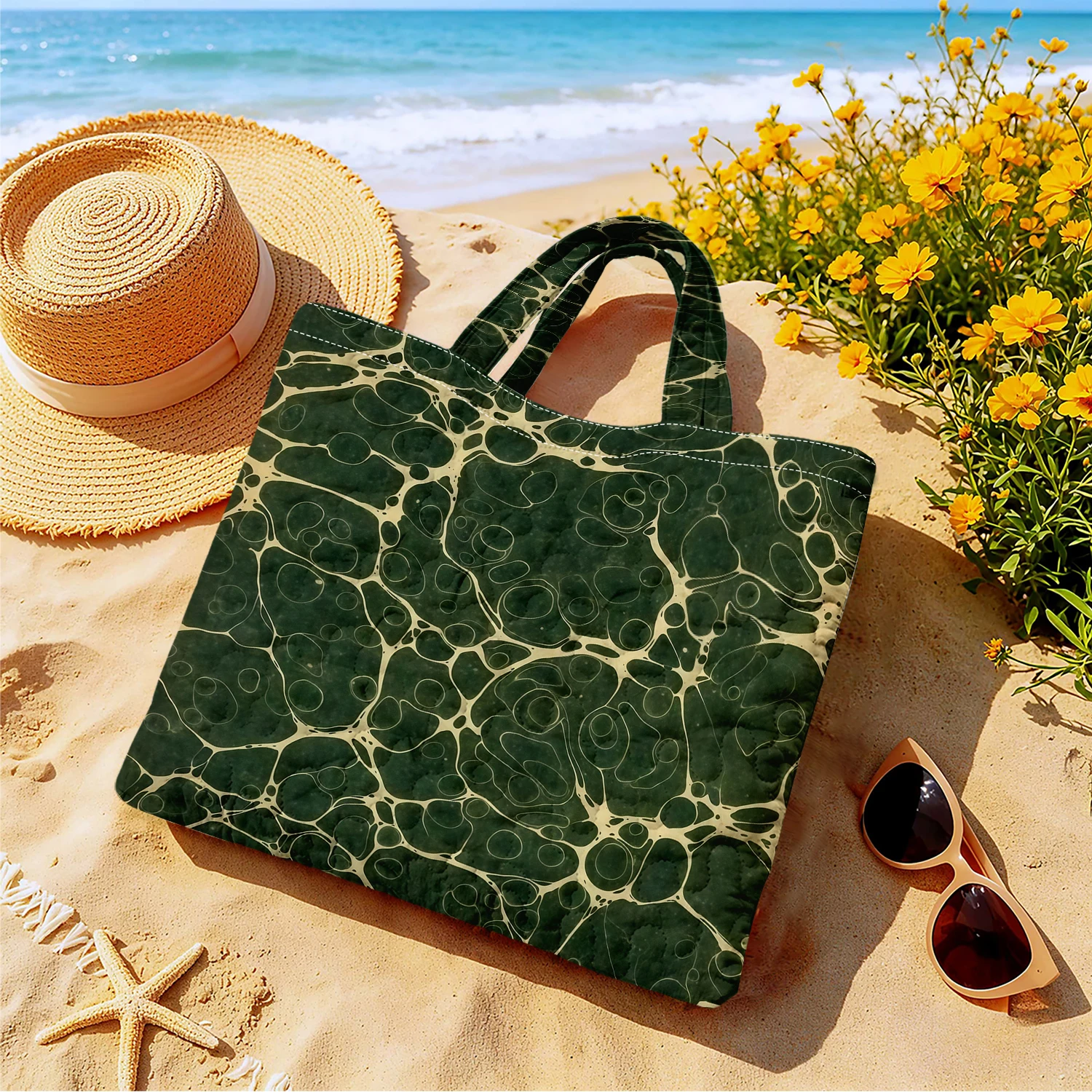 Dark Green Marble Vein Women c - Women Bags Green review and price