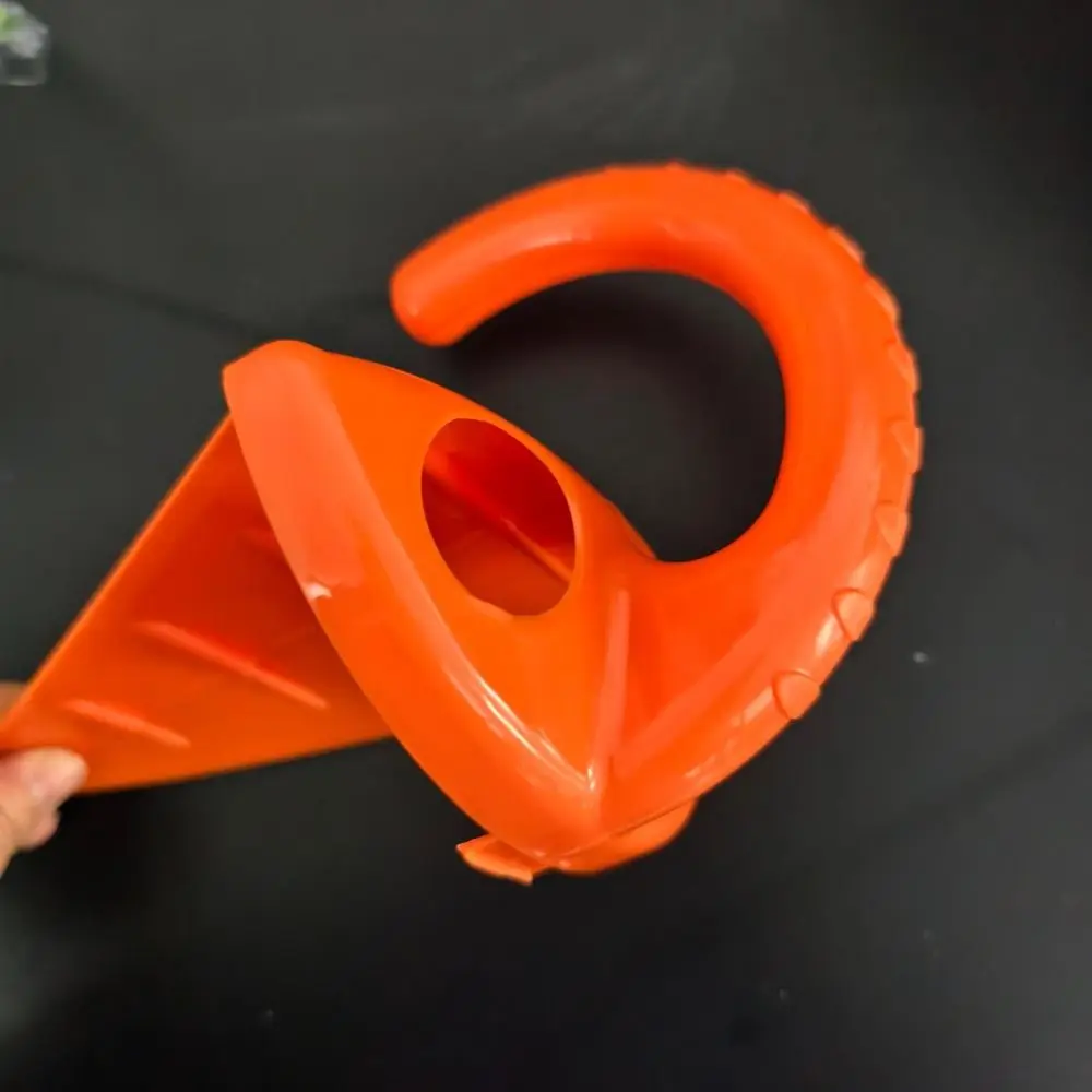 夏の遊び道具、持ち運び可能なプラスチック製ビーチ砂漏斗おもちゃ、多機能こぼれ漏斗、砂遊びキット、彫刻用