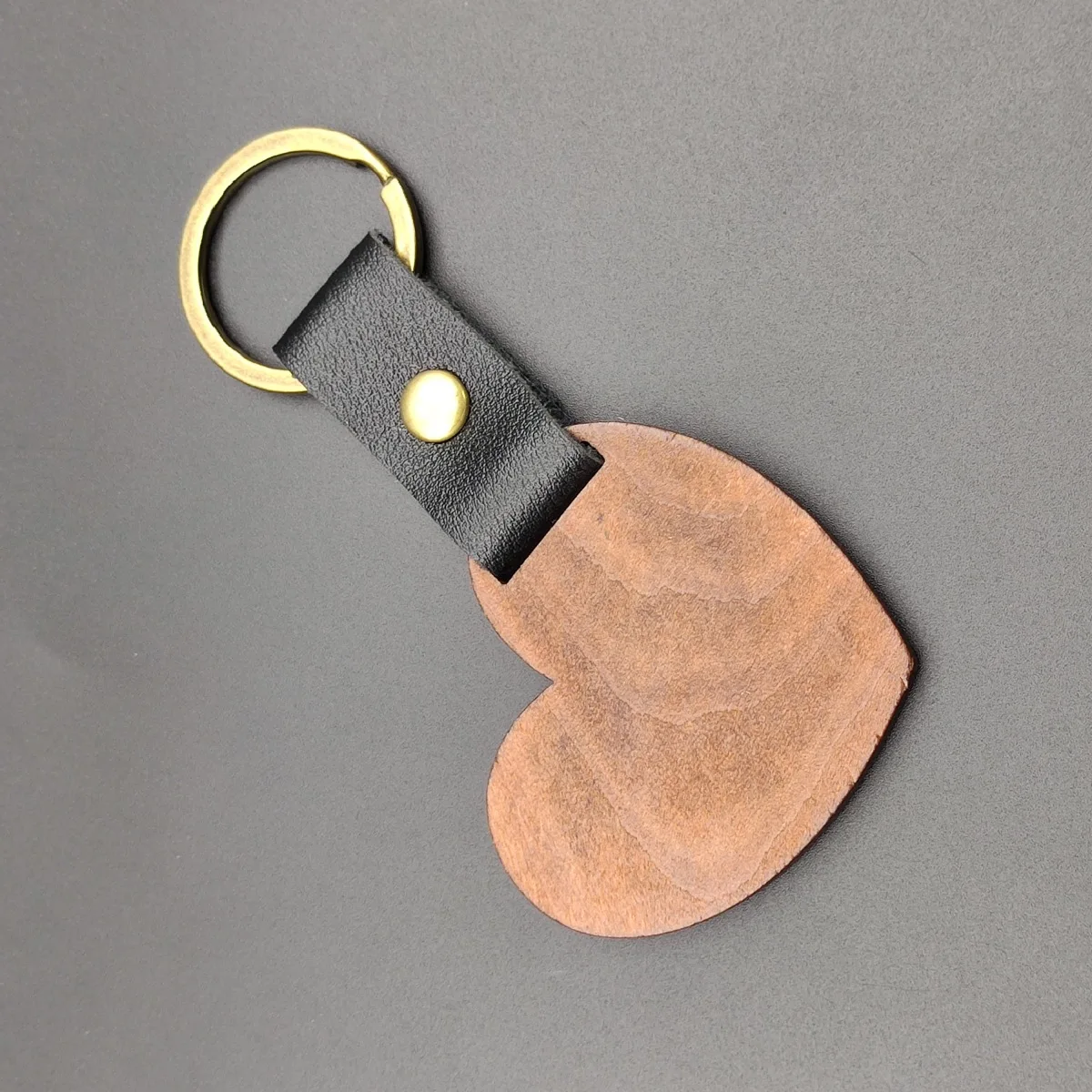 Personalisierter Schlüsselanhänger mit LOGO und Namen, Spaten-Design für Mann und Frau, Metall-Auto-Moto-Schlüsselring, Leder, Kreative Gravur, Holz, DIY-Schlüsselanhänger, Geschenk – Detail 3