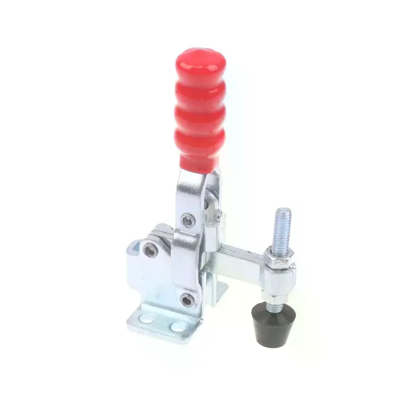 Imagen 3: Abrazadera de Liberación Rápida Vertical, Herramienta de Carpintería de Alta Resistencia para Taller, Fijación Rápida de Madera