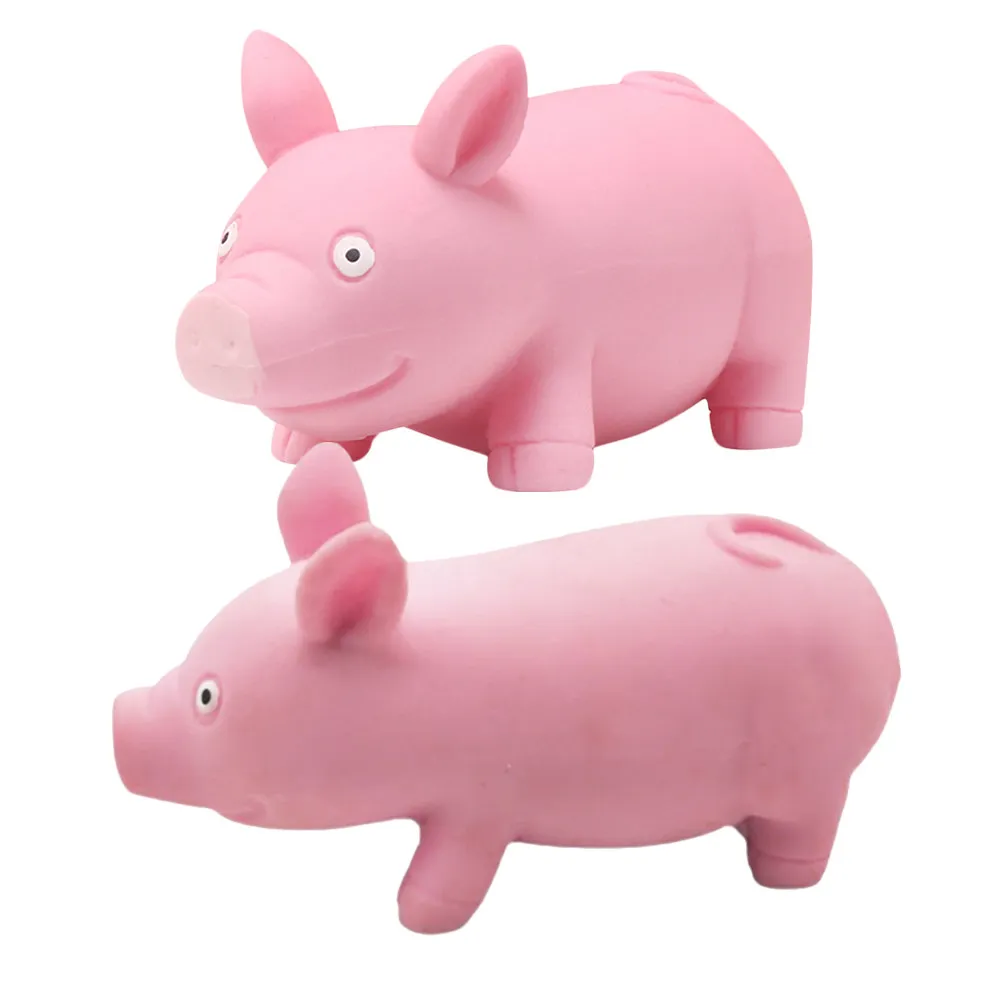 

Набор из 2 фигурок свинок-антистресс для снятия напряжения, для офиса, дома, вечеринок, украшения, подарки на день рождения