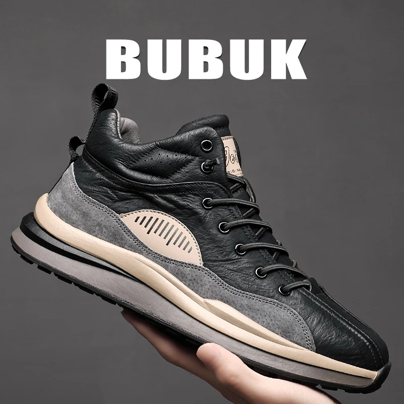 

Новая мужская повседневная обувь Bubuk, низкий дизайн на шнуровке, модная, подходит для повседневной носки, легкие кроссовки для ходьбы и бега на открытом воздухе, мужская обувь на тонкой мягкой подошве