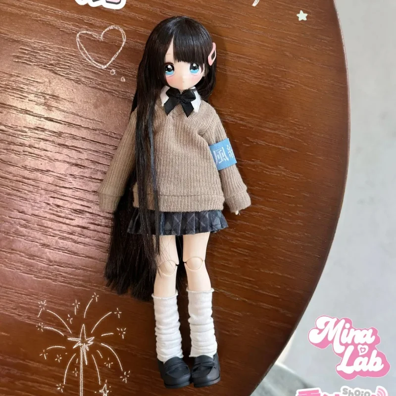 

In Stock Don'T Touch My Bangs Series 1/6 Bjd Blind Box Caixa Caja Dolls Action Figure Blind Box Assembly girl Gifts Toys